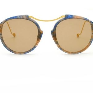 Celine (Saint) Royal Blue and Gold sunglasses